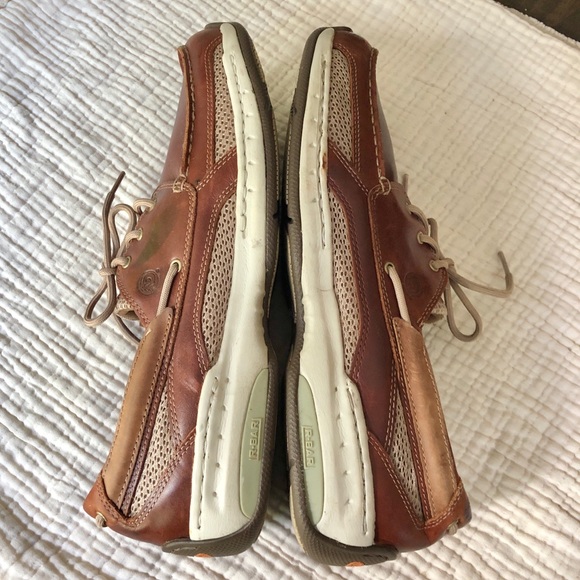 Dunham | Captain Brown Leather Men's Boat Shoe Loafer 12D - Picture 6 of 9
